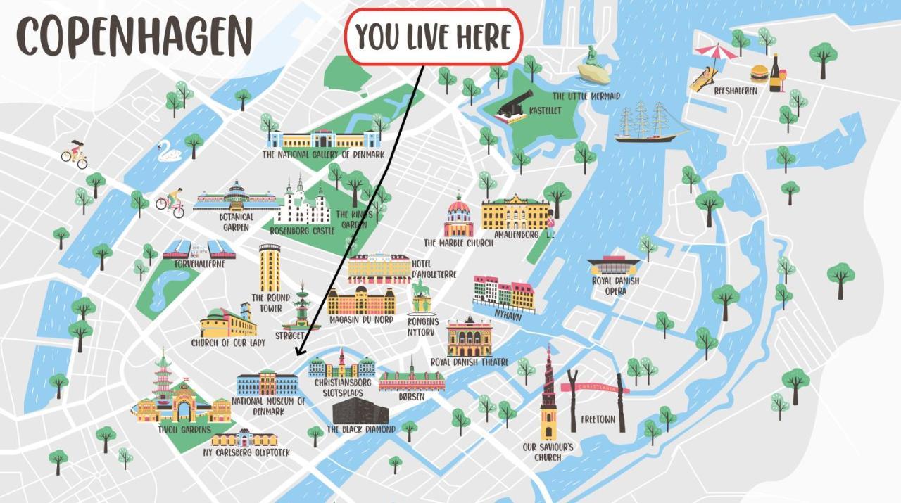Charismatic Apartments In Copenhagen Old Town المظهر الخارجي الصورة